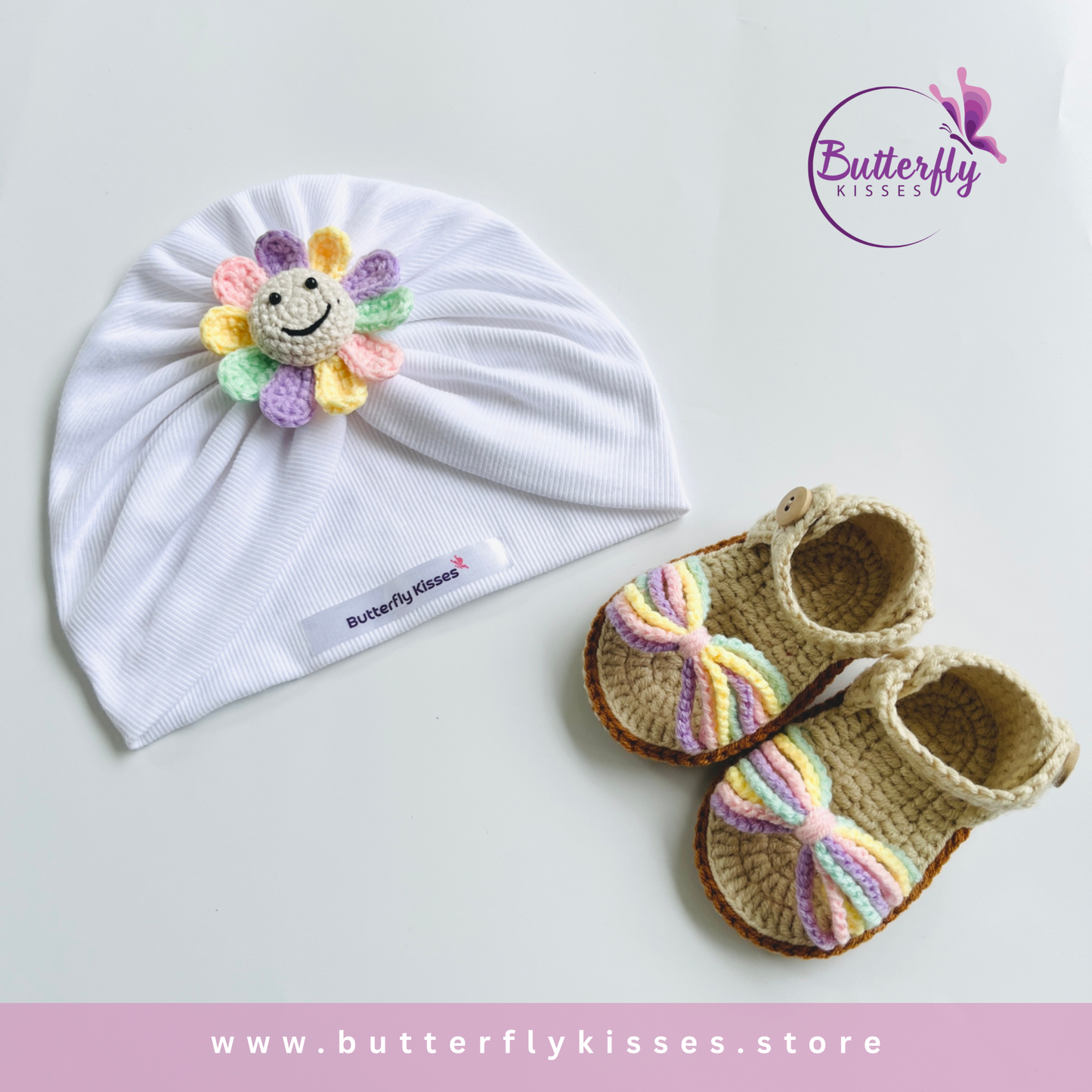 Sunshine Pastel Bloom Baby Girl Gift Set