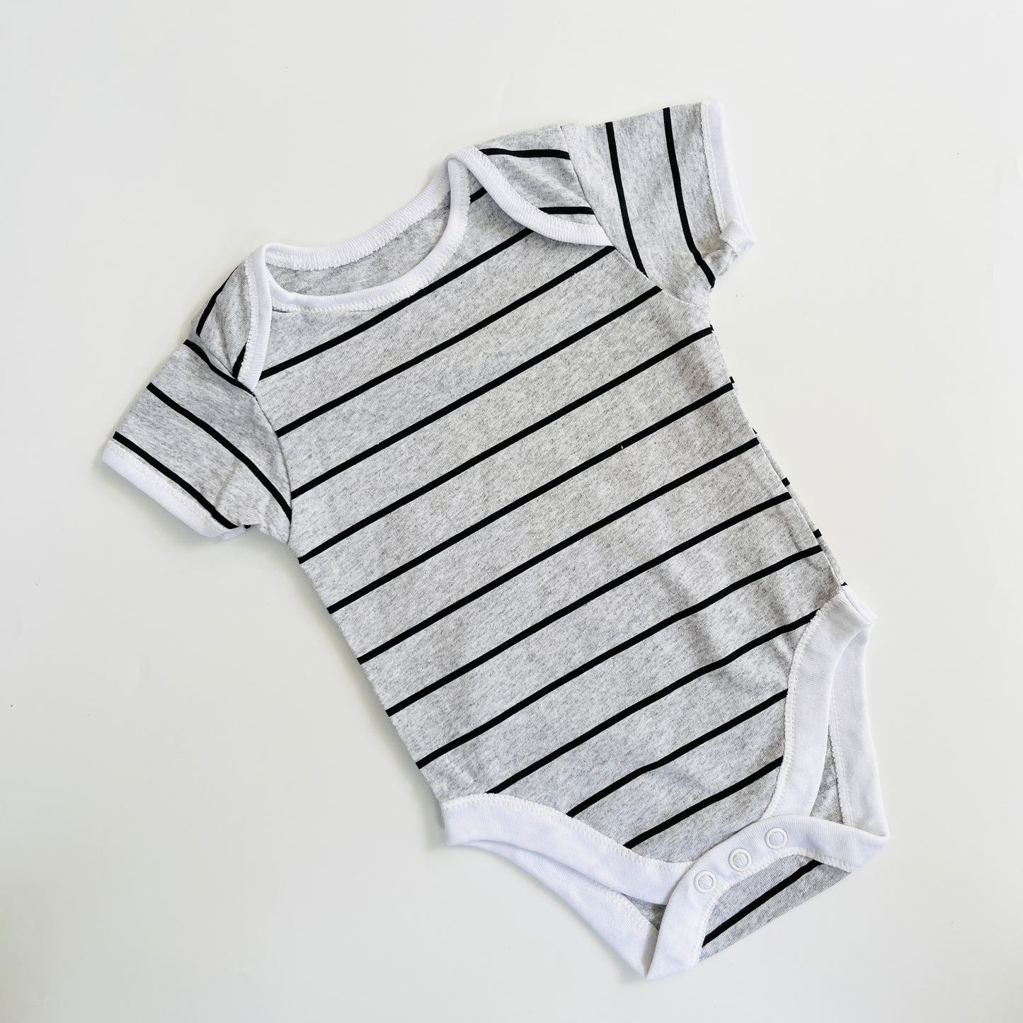 3-6 Months - Soft & Comfy Unisex Baby Bodysuits Vol. 01