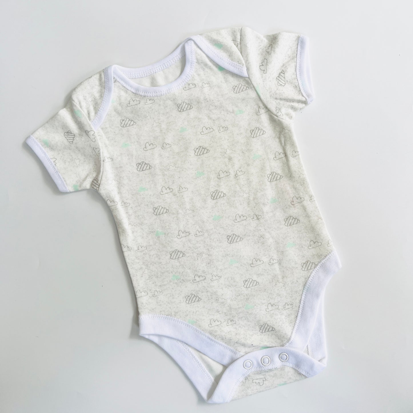 3-6 Months - Soft & Comfy Unisex Baby Bodysuits Vol. 01