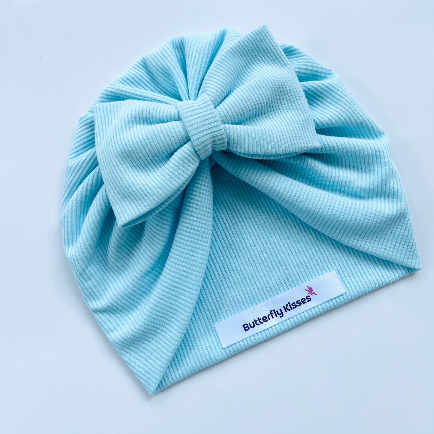 Light Blue Baby Turban Hats