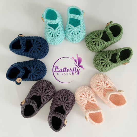 Woven Web Booties – Handcrafted Crochet Baby Shoes (Vol. 2)