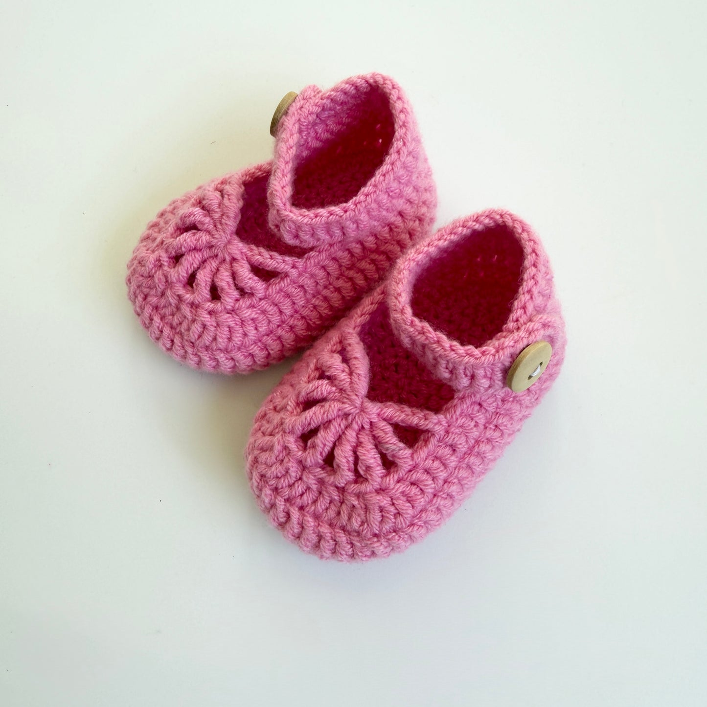 Woven Web Booties – Handcrafted Crochet Baby Shoes