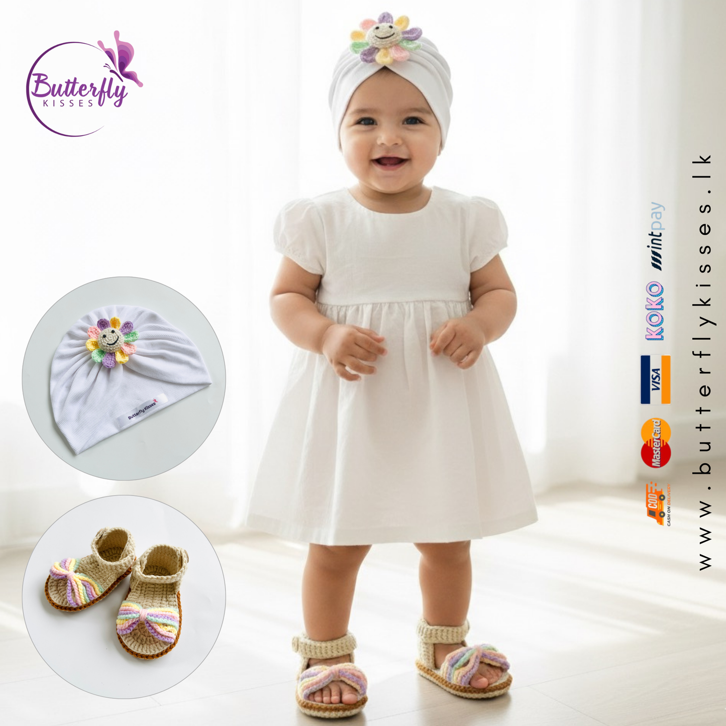 Sunshine Pastel Bloom Baby Girl Gift Set