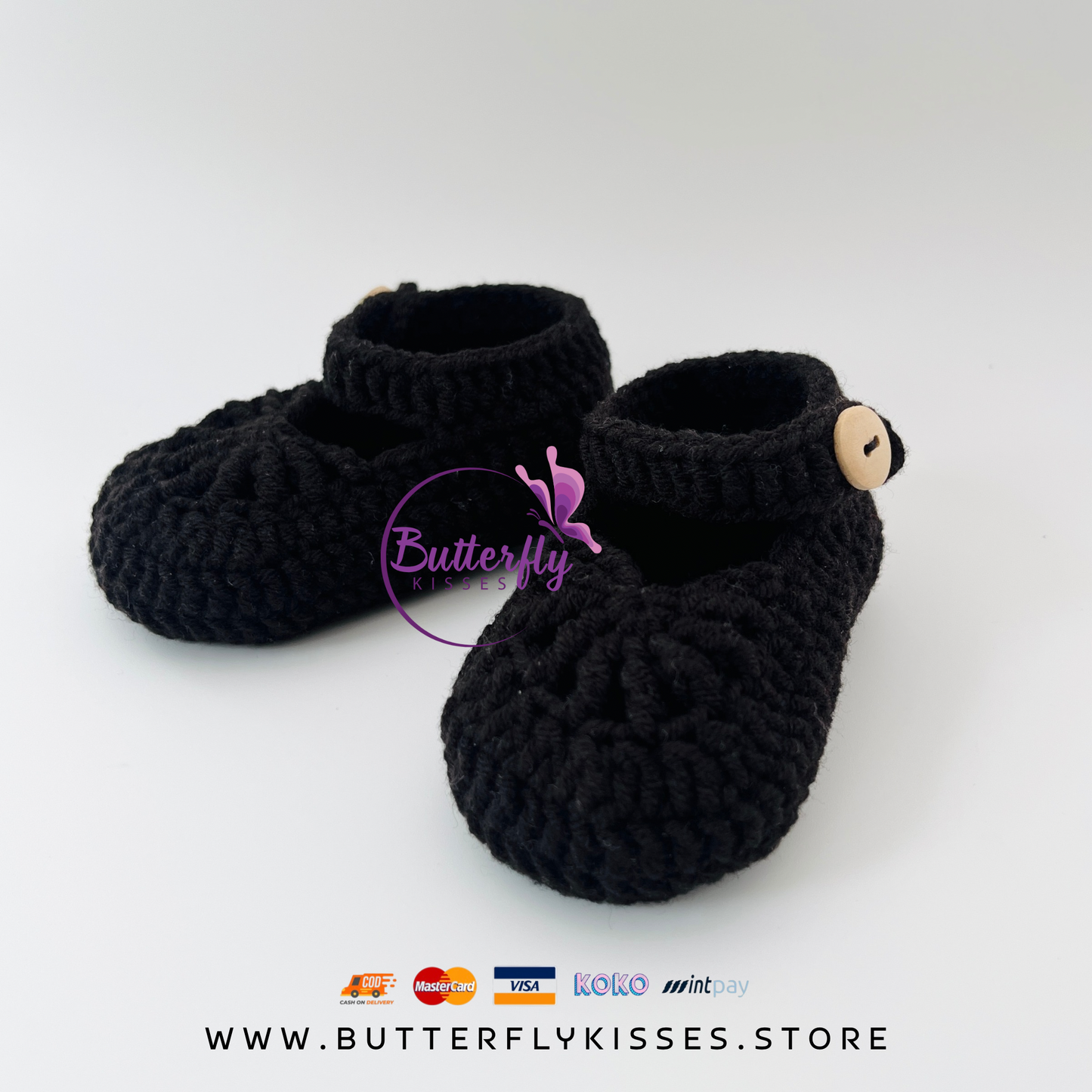 Woven Web Booties – Handcrafted Crochet Baby Shoes
