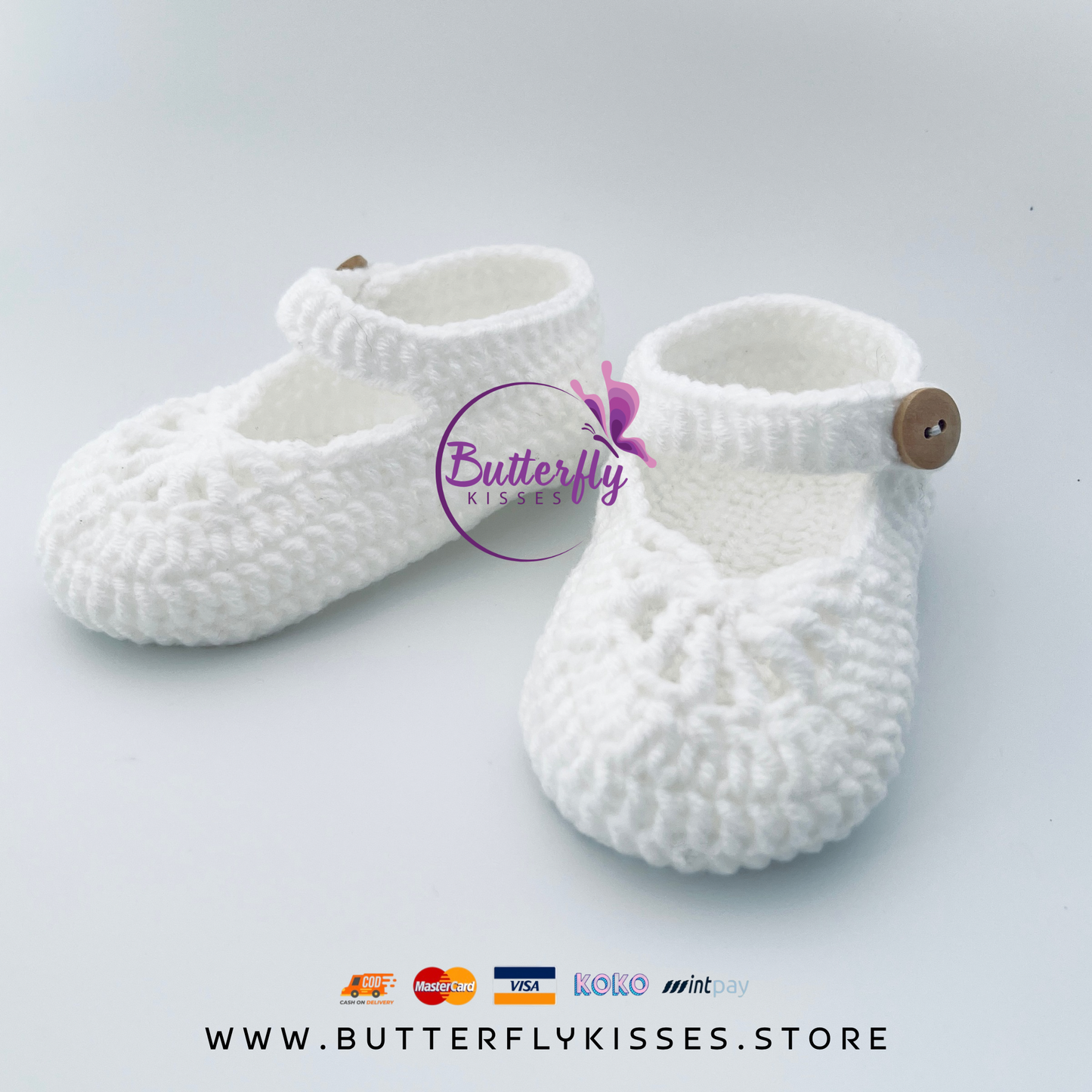 Woven Web Booties – Handcrafted Crochet Baby Shoes