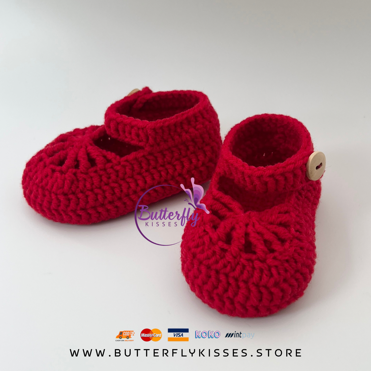 Woven Web Booties – Handcrafted Crochet Baby Shoes