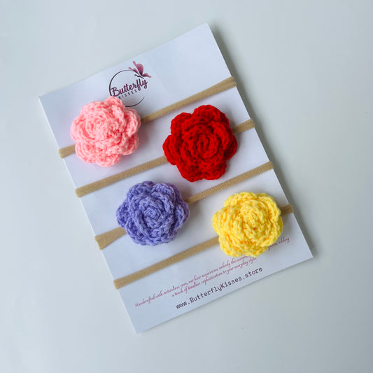 Rose Bloom Baby Headband