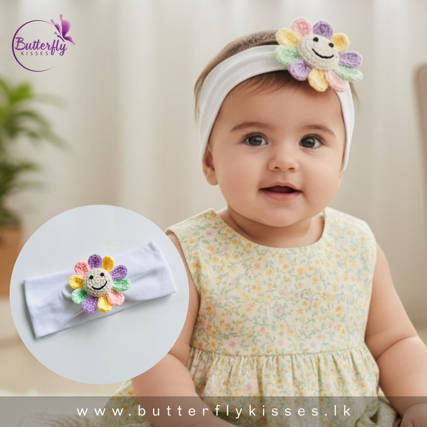 Baby Girl Sunshine Flower Headband