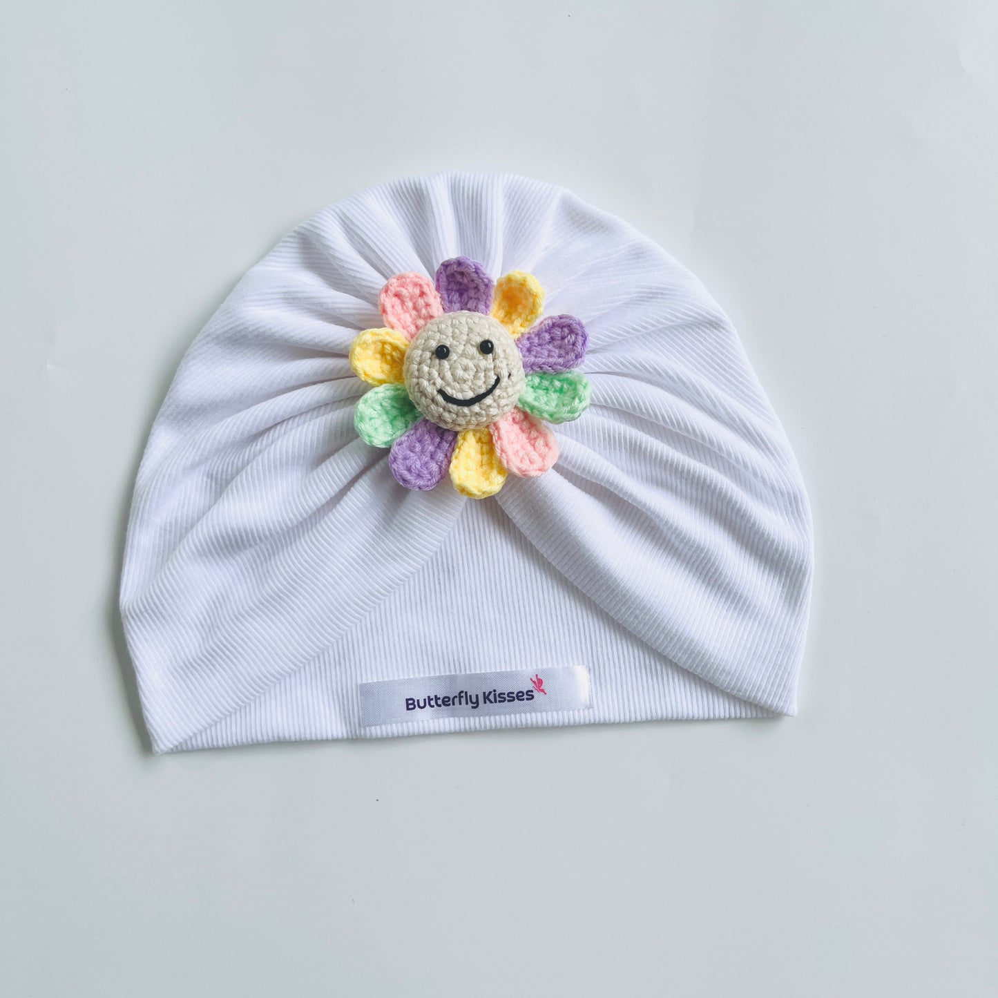Baby Girl Sunshine Flower Turban Hat