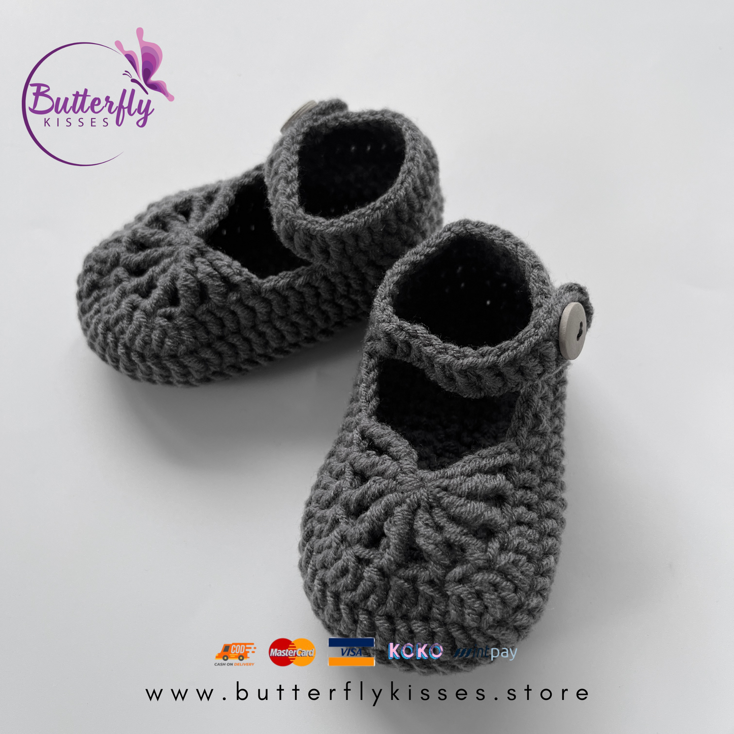 Woven Web Booties – Handcrafted Crochet Baby Shoes (Vol. 2)