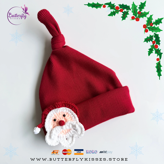 Christmas Knotted Hat – Crochet Character Edition
