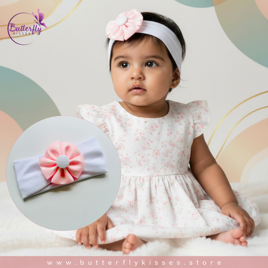 Blush Blossom Baby Headband
