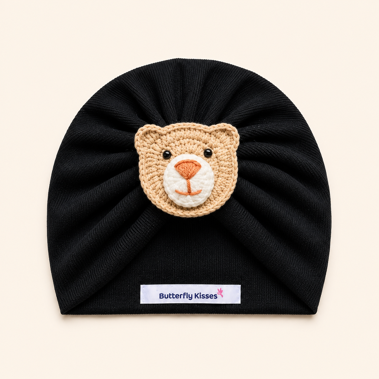 Handmade Animal Baby Turban Hat – Bright Collection