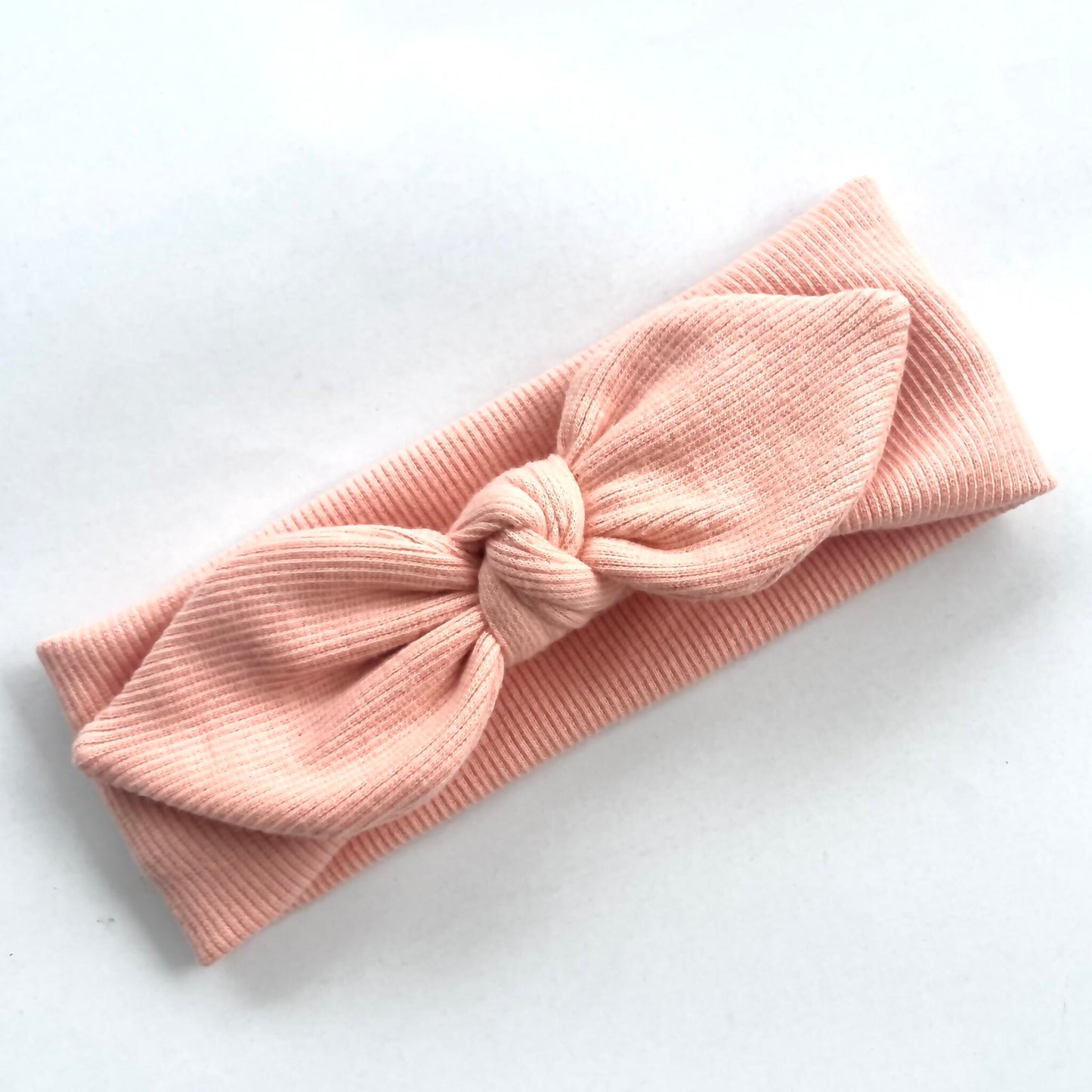 Plain colour classic bunny knot headband