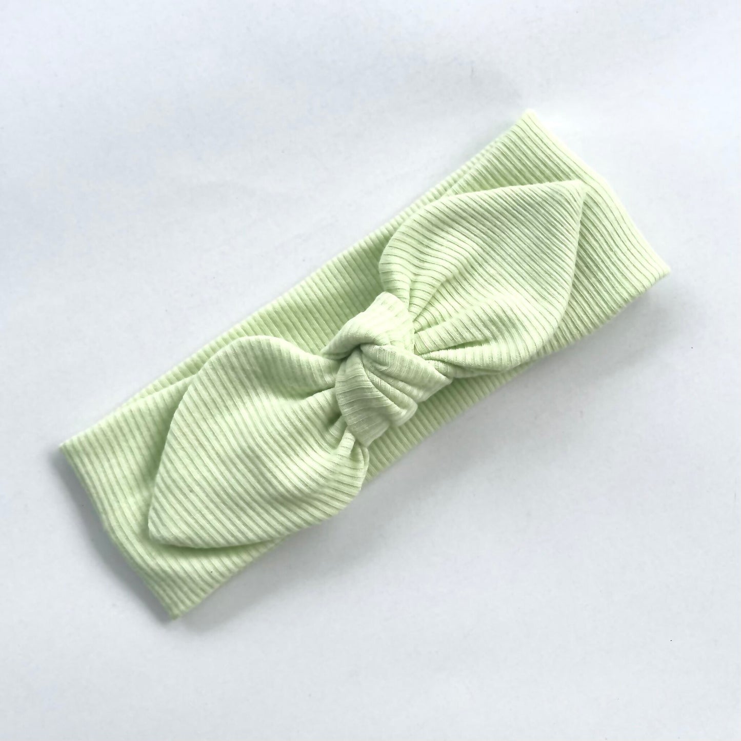 Plain colour classic bunny knot headband